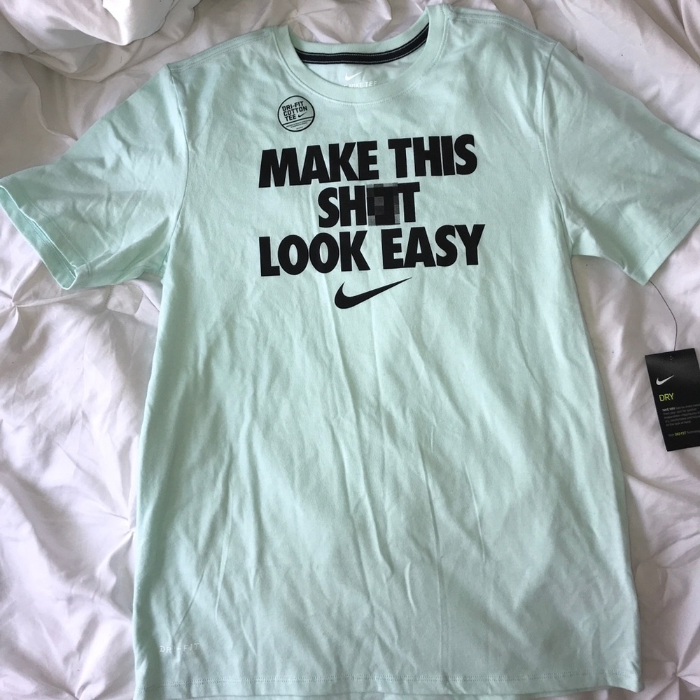 MENS DRI-FIT “Make this shot look easy” TEE MEDIUM